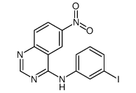 N-(3-iodophenyl)-6-nitroquinazolin-4-amine Structure