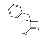 3-benzyl-3-ethylazetidin-2-one structure