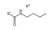 potassium N-n-butylmonothiocarbamate结构式
