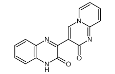 3-oxo-2-(2'H-pyrido[1',2'-α]-pyrimidin-2'-on-3'-yl)-3,4-dihydroquinoxaline Structure