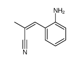(Z)-3-(2-aminophenyl)-2-methylacrylonitrile结构式