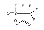 2,3,3,3-tetrafluoro-2-fluorosulfonylpropanoyl fluoride Structure