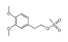 methanesulphonic acid,2-(3,4-dimethoxyphenyl)ethyl ester Structure