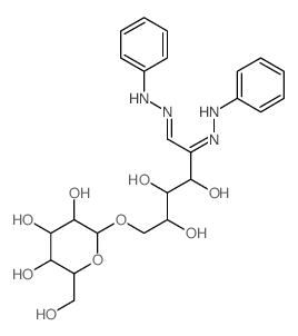 Gentiobiose, bis(phenylhydrazone) (8CI) picture