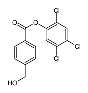 (2,4,5-trichlorophenyl) 4-(hydroxymethyl)benzoate Structure