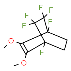 1,4,5,5,6,6-Hexafluoro-2,3-dimethoxybicyclo[2.2.2]oct-2-ene结构式