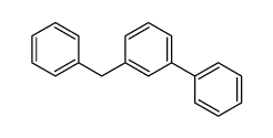 3-Benzyl-1,1'-biphenyl结构式