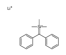 lithium,diphenylmethyl(trimethyl)silane Structure