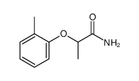 2-(o-tolyloxy)propanamide Structure