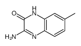 2(1H)-Quinoxalinone,3-amino-7-methyl-(9CI)结构式