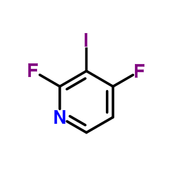 2,4-Difluoro-3-iodopyridine Structure