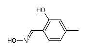 2-hydroxy-4-methylbenzaldehyde oxime结构式