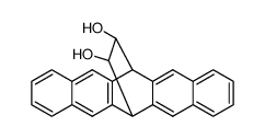 6,13-dihydro-15,16-dihydroxy-6,13-ethanopentacene Structure