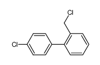 4'-chloro-2-(chloromethyl)biphenyl Structure