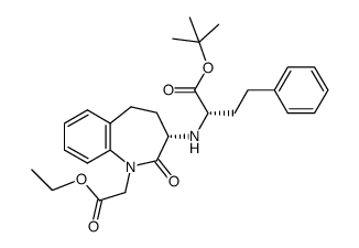 Benazeprilat Ethyl tert-Butyl Diester Structure