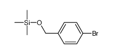 (4-溴苄氧基)三甲基硅烷结构式