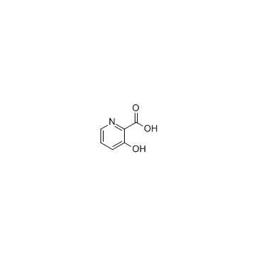 3-羟基-2-吡啶甲酸结构式