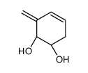 (1R,2R)-3-methylidenecyclohex-4-ene-1,2-diol Structure