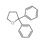 Furan,tetrahydro-2,2-diphenyl- Structure