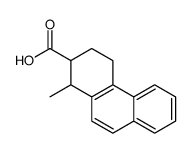 1-methyl-1,2,3,4-tetrahydrophenanthrene-2-carboxylic acid结构式