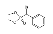 dimethyl [bromo(phenyl)methyl]phosphonate Structure