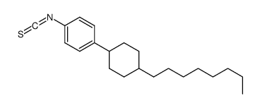 1-异硫氰基-4-(反-4-辛基环己基)苯结构式