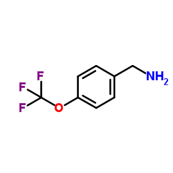4-(三氟甲氧基)苄胺结构式