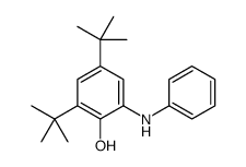 2-HYDROXY-3,5-DI-tert-BUTYLDIPHENYLAMINE结构式