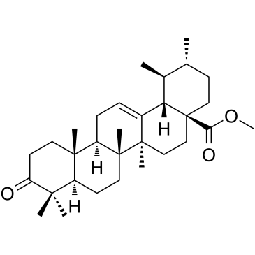3-羰基-熊果酸-28-甲酯结构式