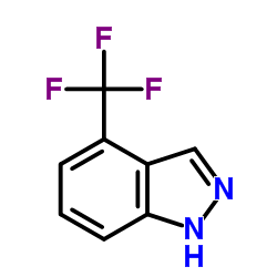 4-(三氟甲基)-1H-吲唑结构式