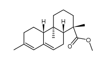 13-methyl-podocarpadien-(7.13)-oic acid-(16)-methyl ester Structure