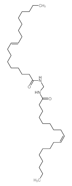 N-[(octadec-9-enoylamino)methyl]octadec-9-enamide structure