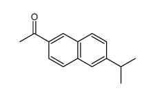 6-乙酰基-2-异丙基萘结构式