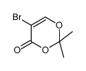 5-bromo-2,2-dimethyl-1,3-dioxin-4-one结构式