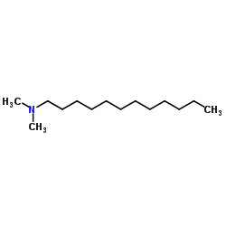 N,N-Dimethyl-1-dodecanamine Structure
