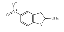 2-甲基-5-硝基吲哚结构式