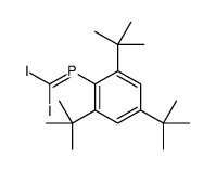 diiodomethylidene-(2,4,6-tritert-butylphenyl)phosphane结构式