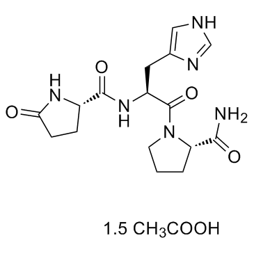 Protirelin Acetate Structure