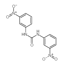 Urea,N,N'-bis(3-nitrophenyl)- Structure