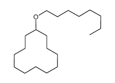 cyclododecyl octyl ether Structure