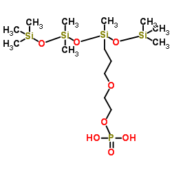 DIMETHICONE PEG-7 PHOSPHATE结构式