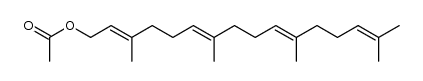3,7,11,15-tetramethylhexadeca-2,6,10,14-tetraenyl acetate结构式