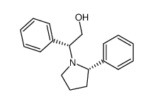 (-)-N-(2-(1-Hydroxy-2(R)-phenylethyl))-5(S)-phenyl-2-pyrrolidine Structure