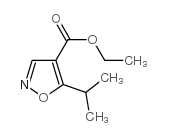 5-异丙基异噁唑-4-羧酸乙酯结构式