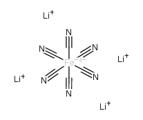 tetralithium,iron(2+),hexacyanide结构式