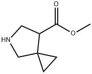 5-氮杂-螺[2.4]庚烷-7-甲酸甲酯结构式