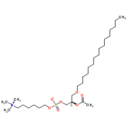 Hexanolamino PAF C-16 Structure