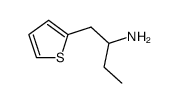 2-Thiopheneethanamine,-alpha--ethyl- Structure