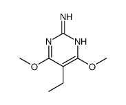 2-Pyrimidinamine, 5-ethyl-4,6-dimethoxy- (9CI)结构式