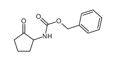 benzyl (2-oxocyclopentyl)carbamate Structure